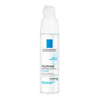 Fluid hidratant și reparator pentru ten cu tendinta alergica sau reactiva si cel normal sau mixt Toleriane Dermallergo, 40ml, La Roche-Posay