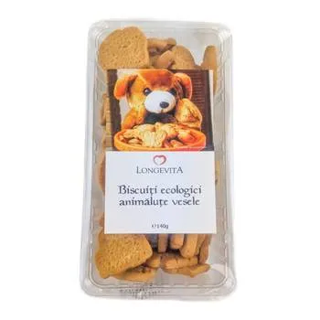Longevita Biscuiti fara Zahar Eco, 140g, Solaris