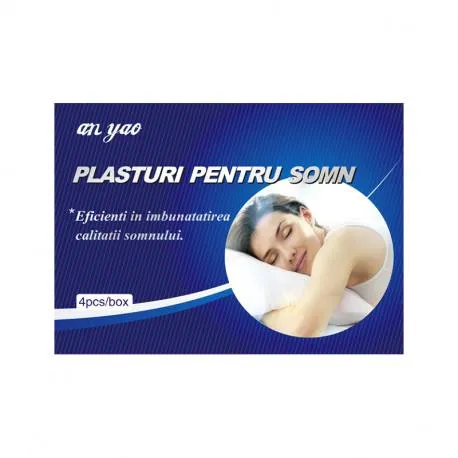 Plasturi pentru somn NATURALIA DIET, 4 bucati