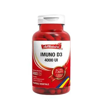 Imuno D3 4000UI, 30 capsule, AdNatura