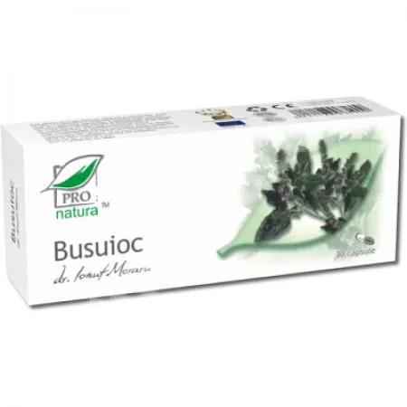 Busuioc, 30 capsule, Pro Natura