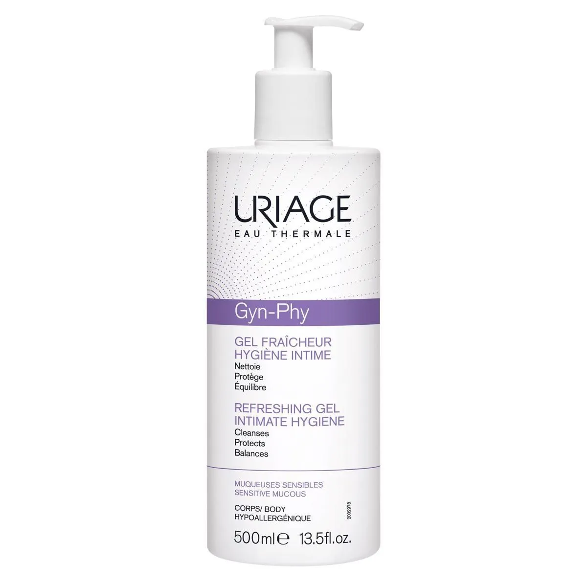 URIAGE GYN PHY X 500 ML GEL INTIM