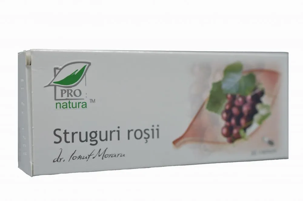 Struguri rosii 30 capsule - Pro Natura