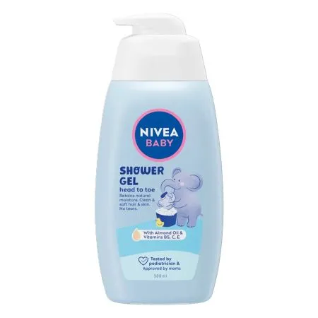 Sampon si spuma de baie, 500 ml, Nivea Baby