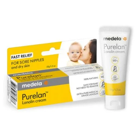 Crema de lanolina ultra-purificata Purelan, 37 g, Medela