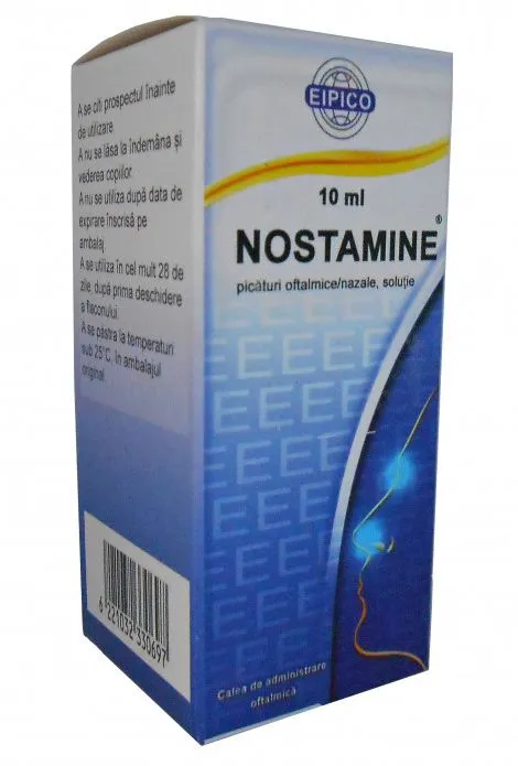 Nostamine Picaturi oftalmice 10 ml