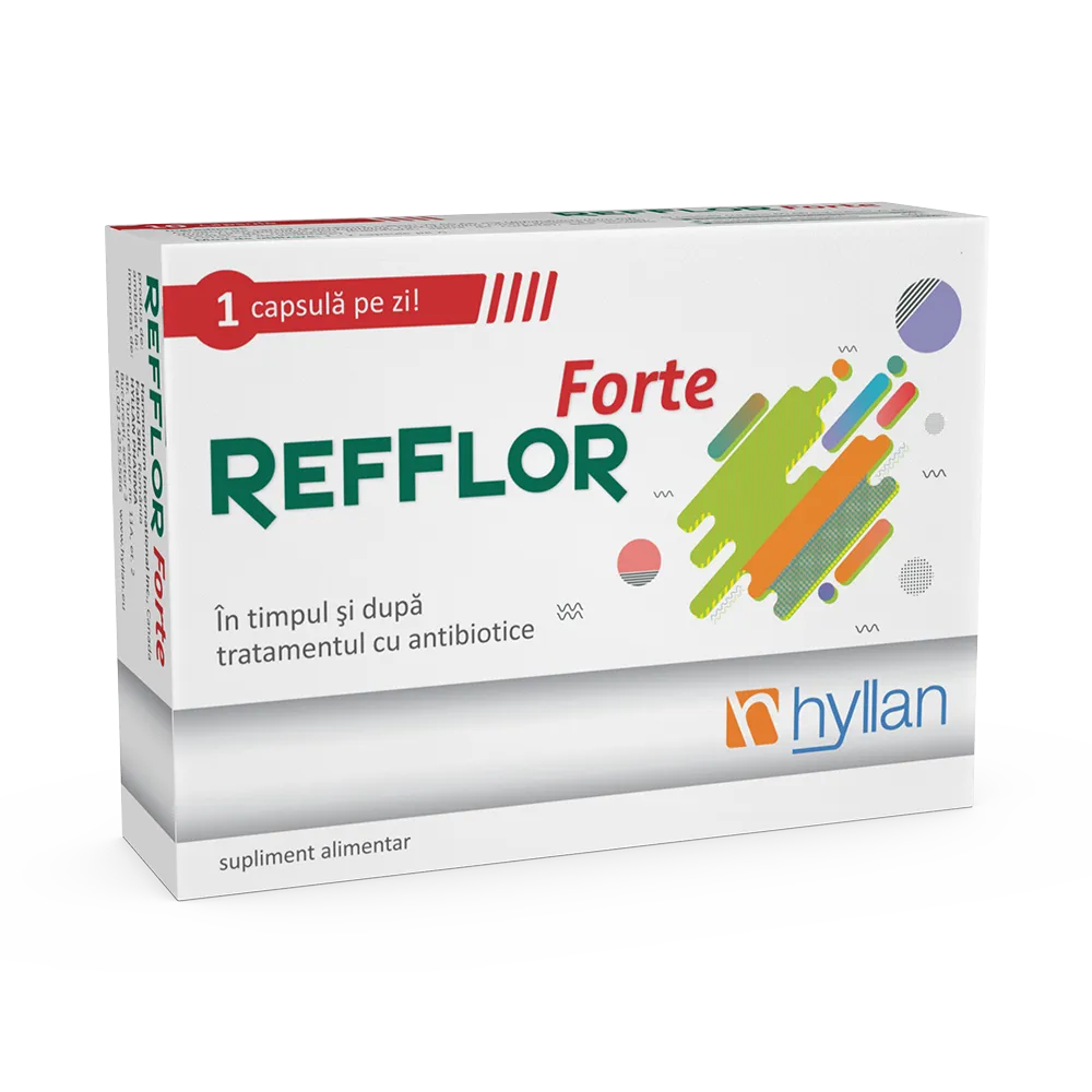 Refflor forte 10 capsule - Hyllan