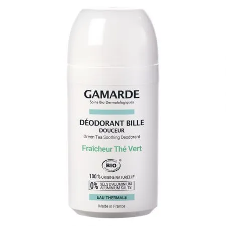 Deodorant eco roll-on cu ceai verde, 50 ml, Gamarde