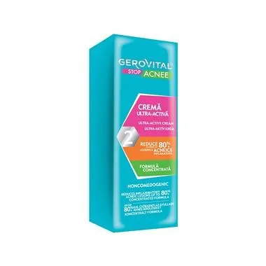 Gerovital Plant Stop Acnee Crema Ultra Activa 15ml
