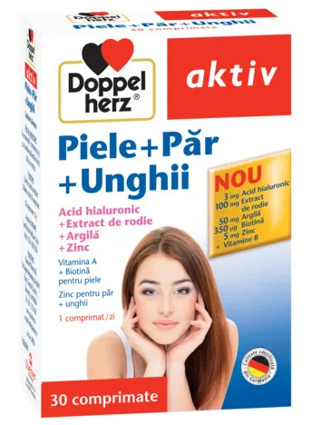 DOPPELHERZ AKTIV PIELE+PAR+UNGHII X 30 CP CPR  QUISSER PHARMA