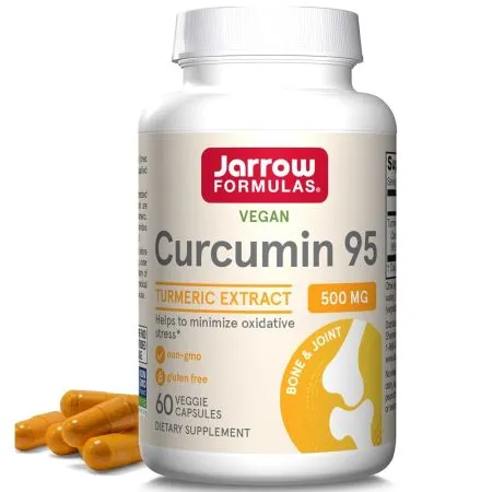 Curcumin 95 Jarrow Formulas, 500 mg, 60 capsule, Secom