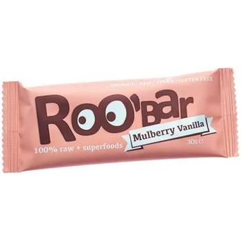 Baton raw cu dude si vanilie Bio, 30g, Roobar