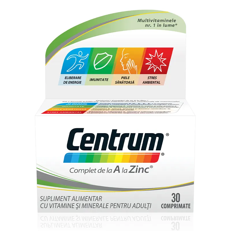 Centrum de la A la Z, 30 comprimate, Gsk