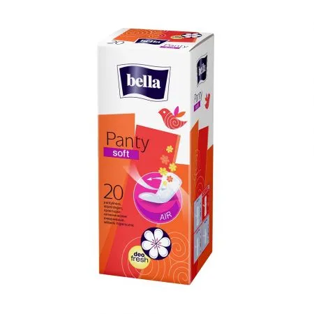 Absorbante zilnice Panty Soft Deo Fresh, 20 bucati, Bella