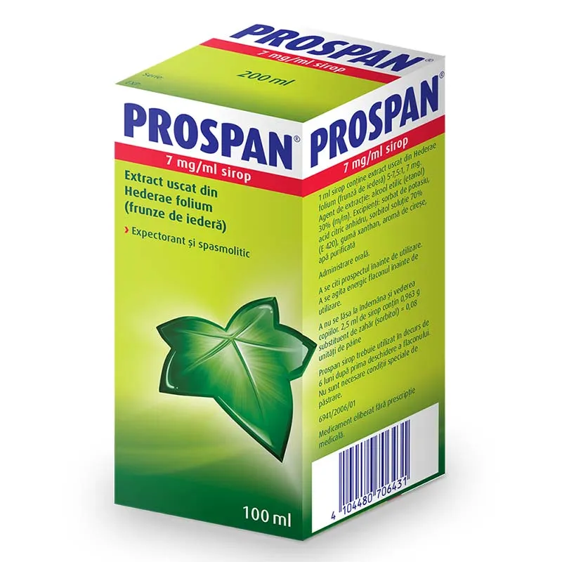 Prospan 7mg/ml sirop, 100 ml, Engelhard