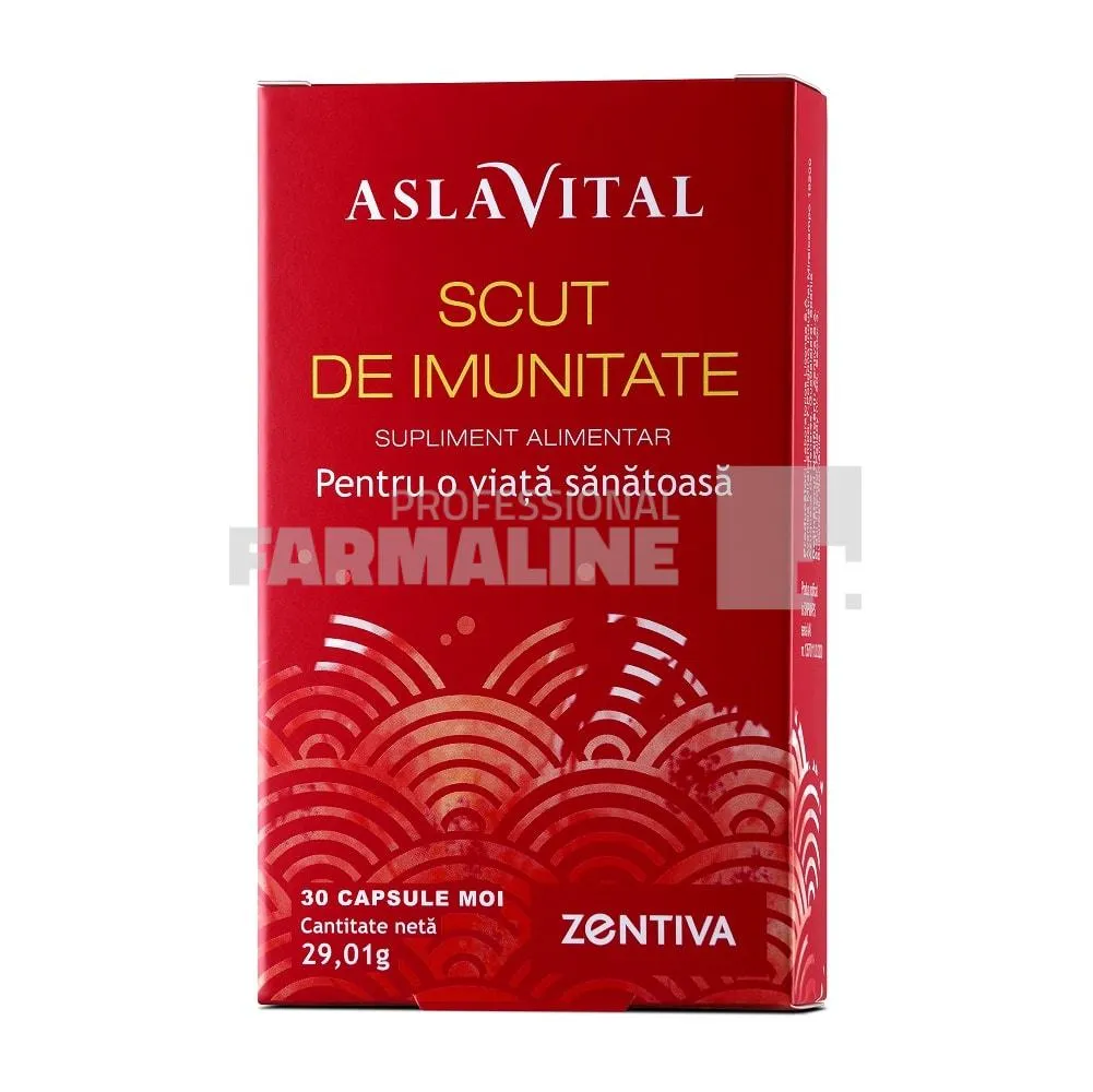 Aslavital scut de imunitate, pentru o viata sanatoasa 30 capsule
