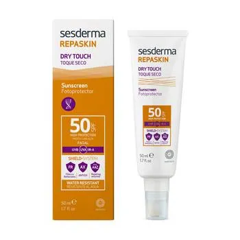 Crema pentru protectie solara cu SPF 50 Repaskin Dry Touch, 50ml, Sesderma