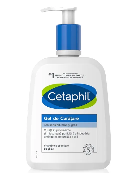Gel de curatare pentru ten normal-gras, 236 ml, Cetaphil