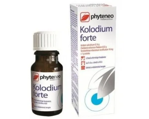 Kolodium forte solutie pentru negi ,10 ml