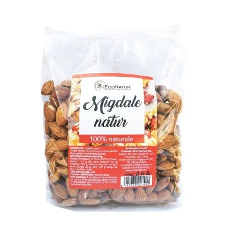 Migdale natur, 500g, Econatur