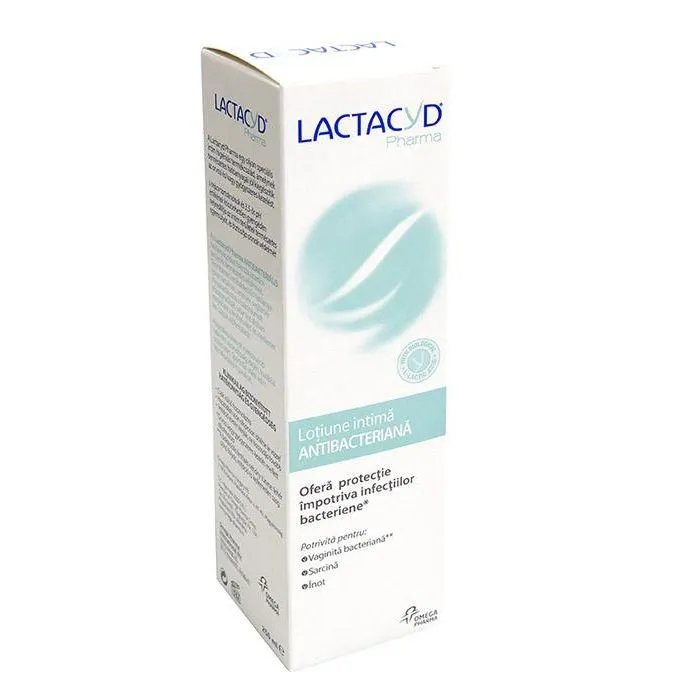 LACTACYD LOTIUNE INTIMA ANTIBACTERIANA 250ML