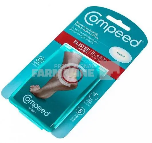 Compeed Plasturi tratament pentru basici medii 10 bucati