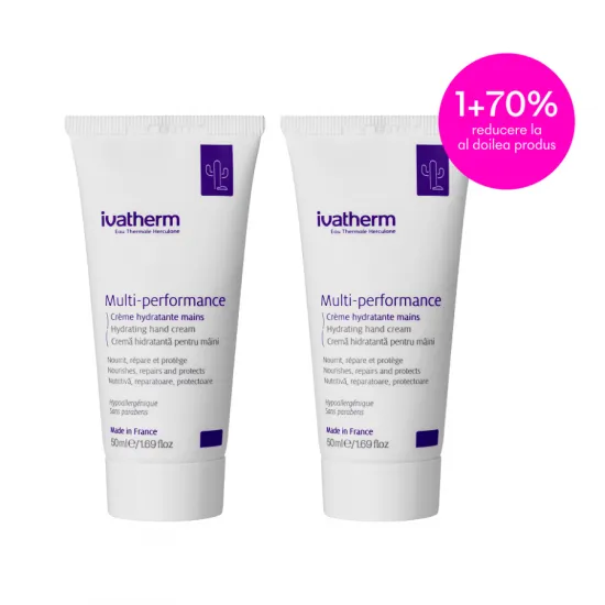 IVATHERM CREMA MAINI HIDR MULTIPERF 50ML 1+70% GRATIS