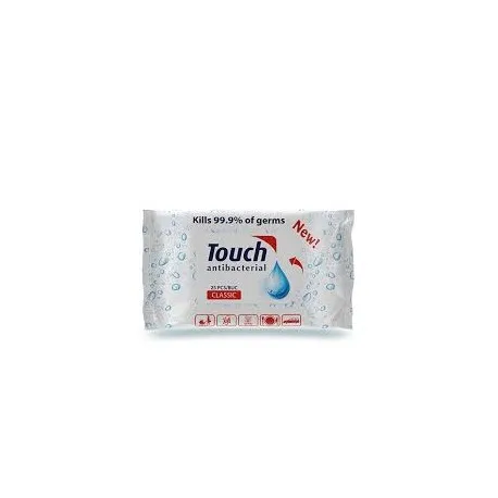 TOUCH SERVETELE UMEDE ANTIBACTERIENE 15BC