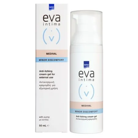 Gel-crema anti-prurit Eva Inima Medival,, 50 ml, Intermed