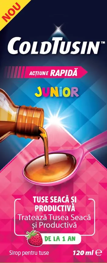 Sirop ColdTusin pentru Juniori, 120 ml