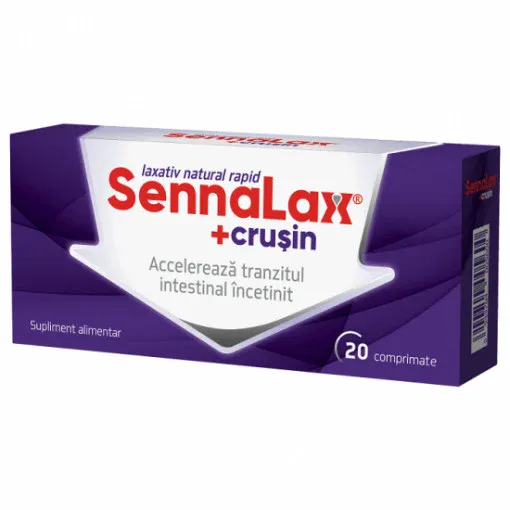 SENNALAX PLUS CRUSIN X 20 COMPRIMATE