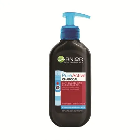 Gel de curatare Pure Active Charcoal Skin Naturals, 200 ml, Garnier