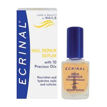 Ser reparator pentru unghii cu 10 uleiuri esentiale Ecrilan, 10ml, Asepta