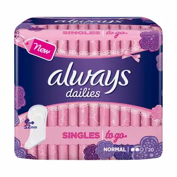 Tampoane Always Pantyliners Single Wrap x 20 bucati