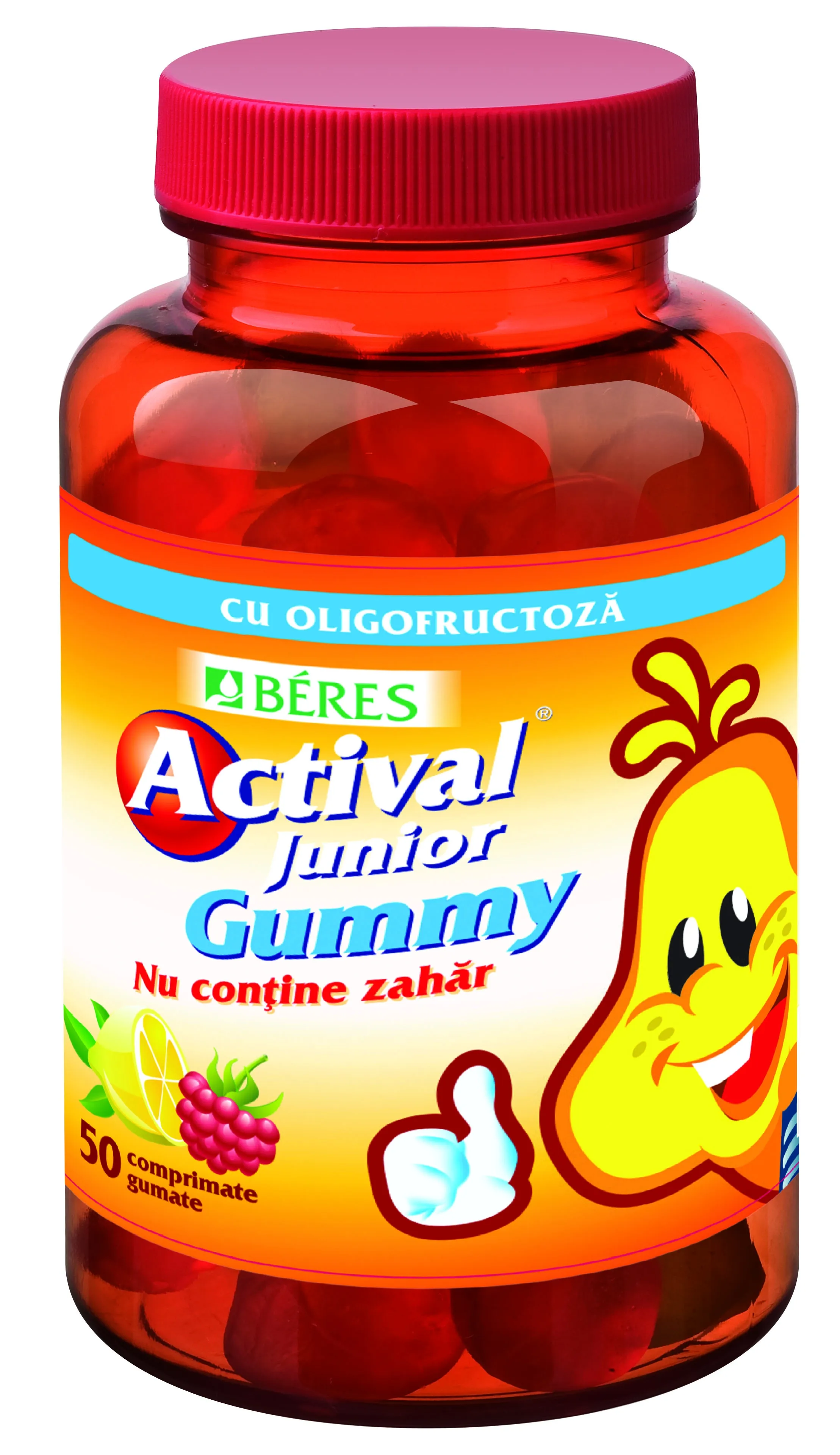 BERES ACTIVAL GUMMY JUNIOR X 50 COMPRIMATE GUMATE