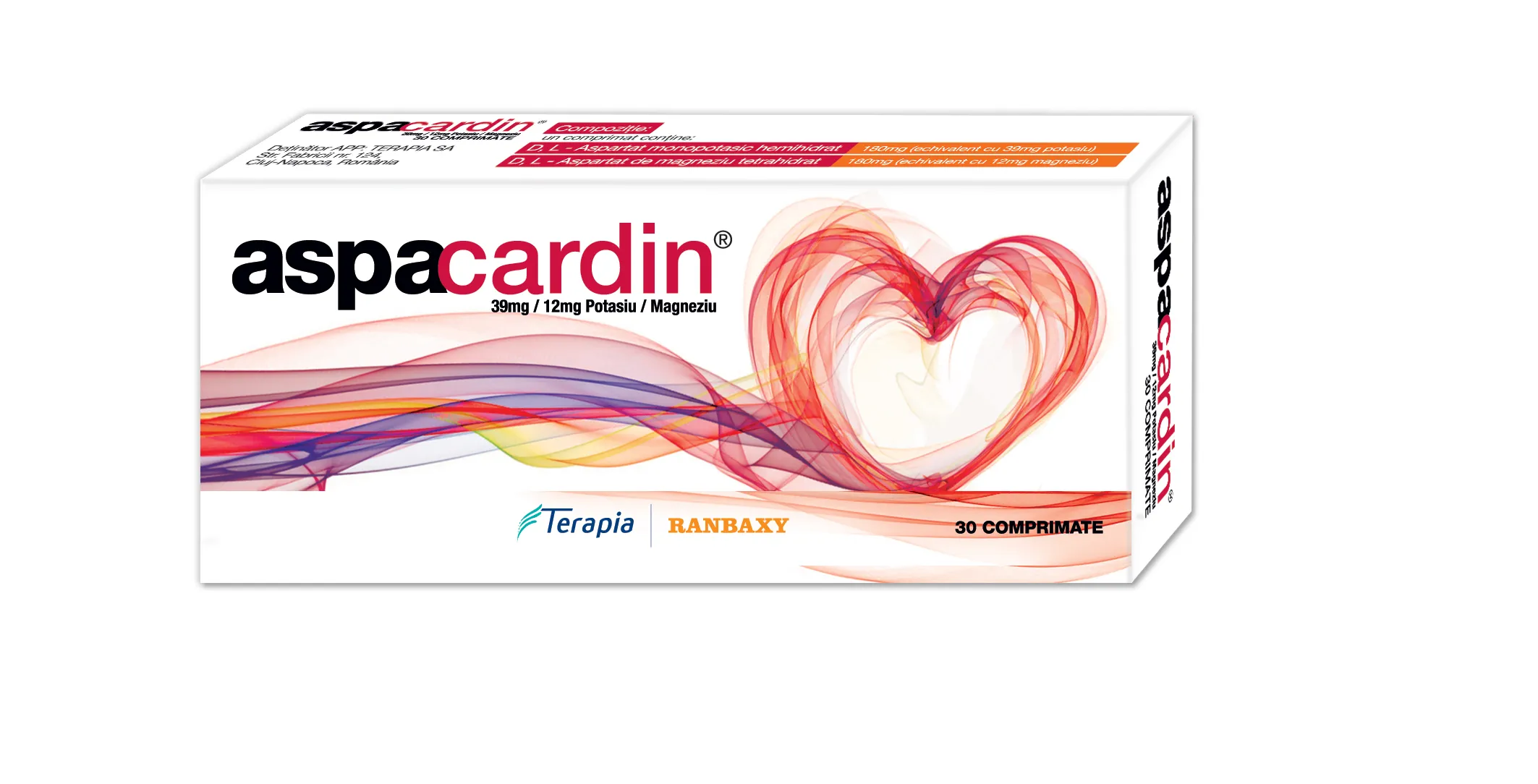 Aspacardin 30 de comprimate