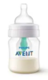 AVENT BIBERON CU DISPOZITIV ANTICOLICI CLASIC 125ML