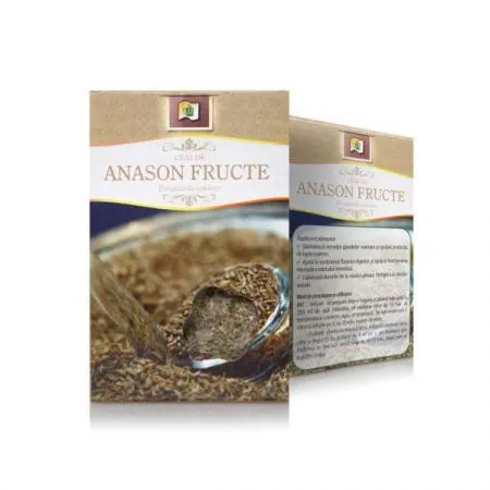 Ceai de Anason fructe, 50 g, Stef Mar Valcea