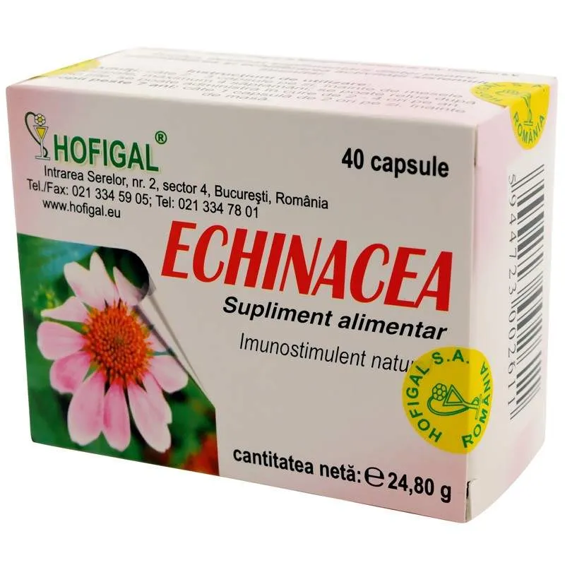 HOFIGAL ECHINACEA 40 CAPSULE