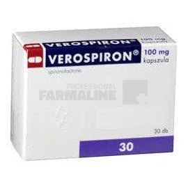 VEROSPIRON x 30 CAPS. 100mg GEDEON RICHTER ROMAN