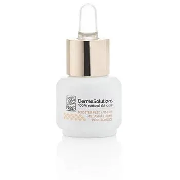 Booster DermaSolutions pete si urme post-acneice Vitamina C 10% + Acid Glicolic 6% + Acid azelaic 3%, 15ml, Wawa Fresh Cosmetics