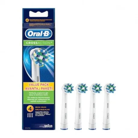 Oral B Rezerva periuta de dinti electrica Cross Action EB50, 4 bucati