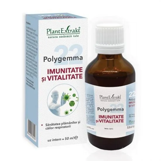 POLYGEMMA 22 IMUNITATE SI VITALITATE 50 ML PLANTEXTRAKT