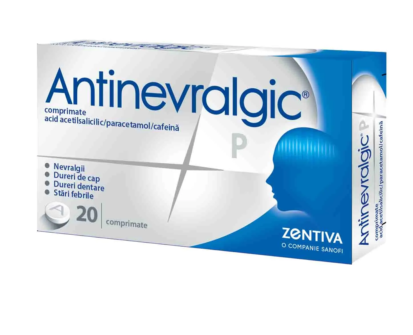 Antinevralgic P, 20 comprimate, Zentiva