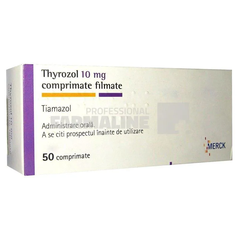 THYROZOL 10 mg x 50 COMPR. FILM. 10mg MERCK KGAA