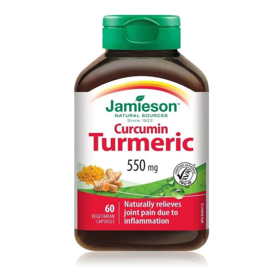 JAMIESON 7889 CURCUMIN TURMERIC 550MG X 60 CAPSULE