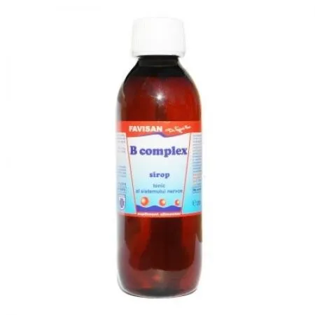 Sirop tonic B-Complex, 250 ml, Favisan