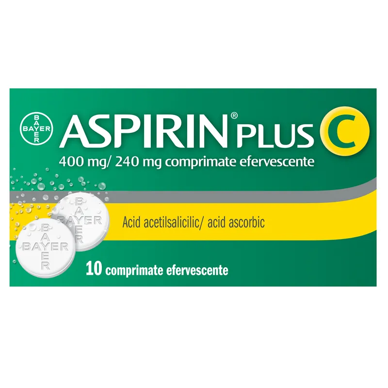 Aspirin Plus C x 10 comprimate efervescente