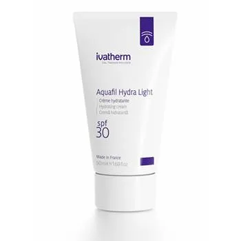 Crema hidratanta pentru fata cu SPF30 Aquafil Hydra Light, 50ml, Ivatherm