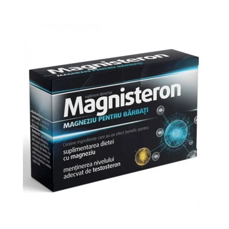 Magnisteron ,magneziu pentru bărbați, 30 comprimate, Aflofarm